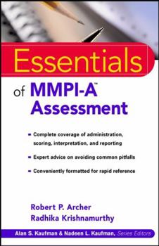 Paperback Essentials of MMPI-A Assessment Book
