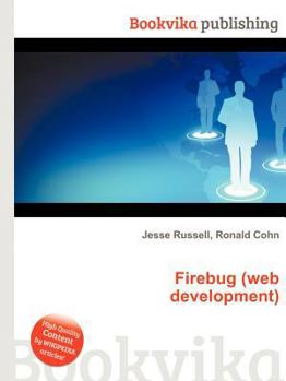 Paperback Firebug (Web Development) Book