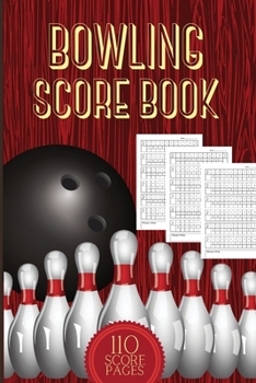 Paperback Bowling ScoreBook Book