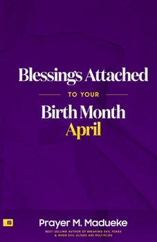 Paperback Blessings Attached to your Birth Month - April Book