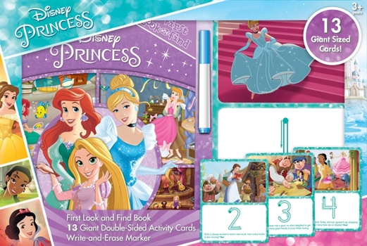 Misc. Disney Princess: First Look and Find Book and Giant Write-And-Erase Activity Cards: First Look and Find Book and Giant Write-And-Erase Activity Cards Book