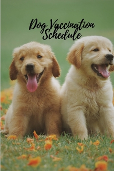 Paperback Dog Vaccination Schedule Book