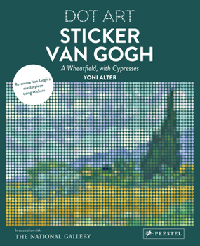 Paperback Sticker Van Gogh: Dot Art Book