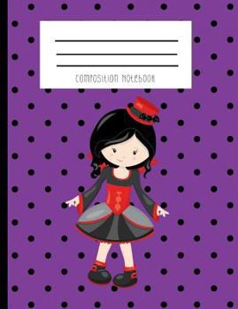 Paperback Composition Notebook: Vampire Girl Notebook Book