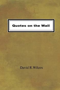 Paperback Quotes on the Wall Book