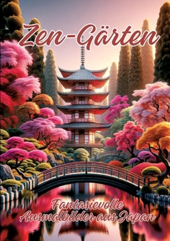 Zen-Gärten: Fantasievolle Ausmalbilder aus Japan (German Edition)