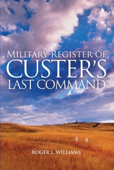 Paperback Military Register of Custer's Last Command Book