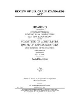 Paperback Review of U.S. Grain Standards Act Book