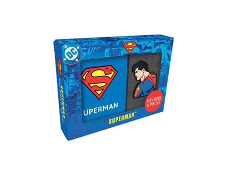 Paperback DC Comics: Superman Tiny Book and Pin Set Book