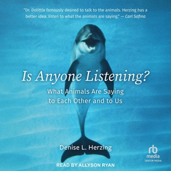 MP3 CD Is Anyone Listening?: What Animals Are Saying to Each Other and to Us Book