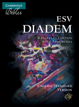Leather Bound ESV Diadem Reference Edition with Apocrypha Red Calfskin Leather, Red-Letter Text, Es545: Xral Book