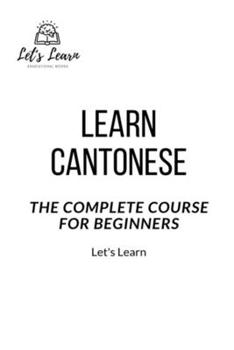 Paperback Let's Learn - learn Cantonese Book