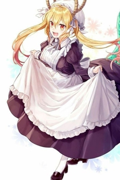 Journal: Dragon Maid Soft Glossy Cover Journal Lined Pages Book 6 x 9 Inches 110 Pages