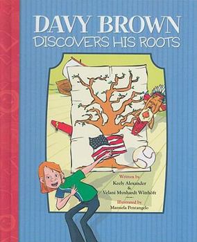 Hardcover Davy Brown Discovers His Roots Book