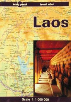 Paperback Lonely Planet Laos Travel Atlas Book