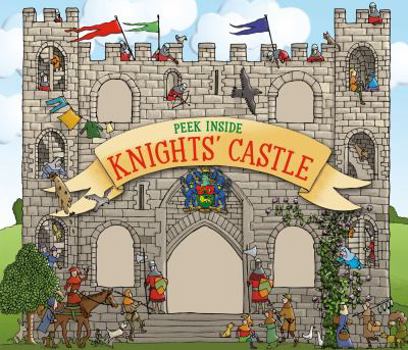 Hardcover Peek Inside Knight's Castle Book