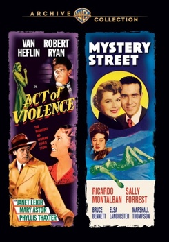 DVD Act Of Violence / Mystery Street Book