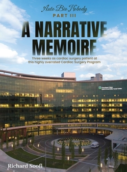 Hardcover Auto Bio Nobody: A Narrative Memoire Book