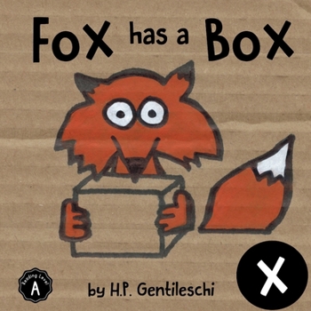 Paperback Fox Has A Box: The Letter X Book