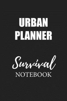 Paperback Urban Planner Survival Notebook: Small Undated Weekly Planner for Work and Personal Everyday Use Habit Tracker Password Logbook Music Review Playlist Book