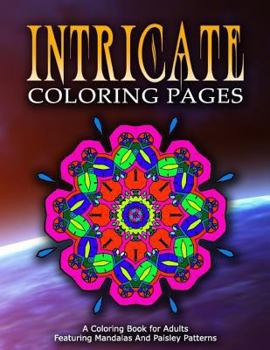 Paperback INTRICATE COLORING PAGES - Vol.5: coloring pages for girls Book