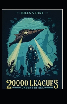 Paperback 20,000 Leagues Under the Sea illustrated Book