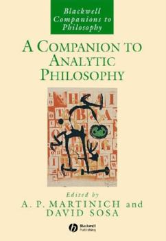 Paperback A Companion to Analytic Philosophy Book