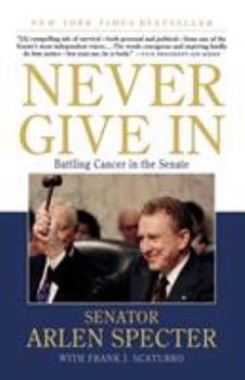 Paperback Never Give In Book