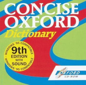 CD-ROM Concise Oxford Dictionary Book