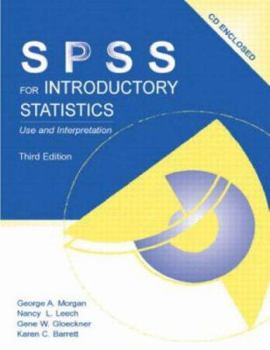 Paperback SPSS for Introductory Statistics: Use and Interpretation [With CDROM] Book