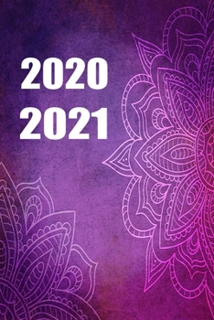 2020 / 2021: Mandala Kalender / Planer zum organisieren für das Jahr 2020 und 2021 (German Edition)