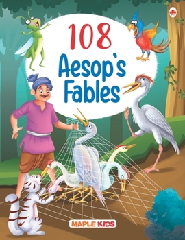Paperback Story Book for Kids - 108 Aesop's Fables (Illustrated) Book