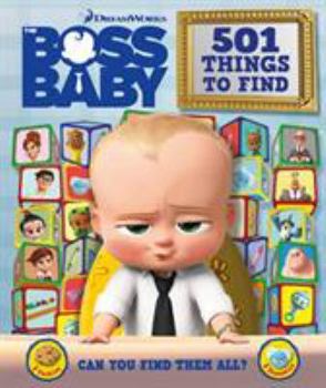 Hardcover 501 Things to Find (Who's Hiding Boss Baby) Book