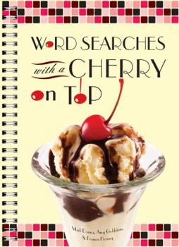 Spiral-bound Word Searches with a Cherry on Top Book