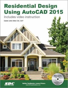 Paperback Residential Design Using AutoCAD 2015 Book