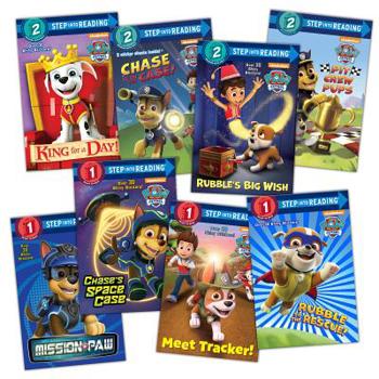 Paperback Paw Patrol Step Into Reading Set (Paw Patrol Step into Reading Step 1 & 2) Book