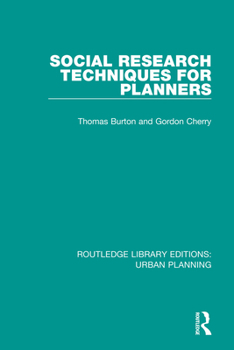 Paperback Social Research Techniques for Planners Book