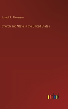 Hardcover Church and State in the United States Book