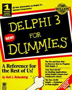 Paperback Delphi 3 for Dummies Book