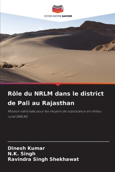 Paperback Rôle du NRLM dans le district de Pali au Rajasthan [French] Book