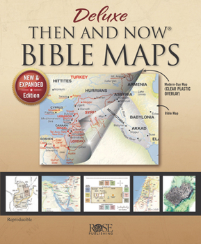 Spiral-bound Deluxe Then and Now Bible Maps: New and Expanded Edition Book