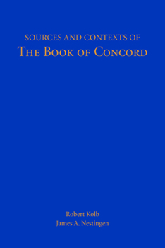 Paperback Sources and Contexts of The Book of Concord Book