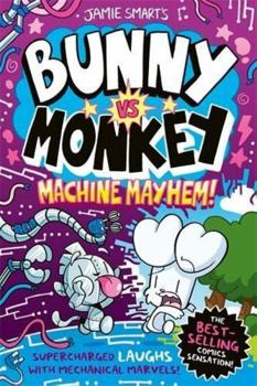 Paperback Bunny vs Monkey: Machine Mayhem Book