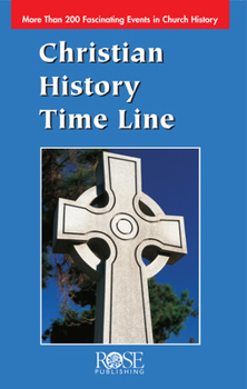 Paperback Christian History Time Line Book