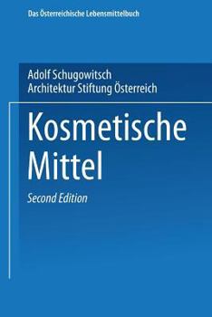 Paperback Kosmetische Mittel [German] Book