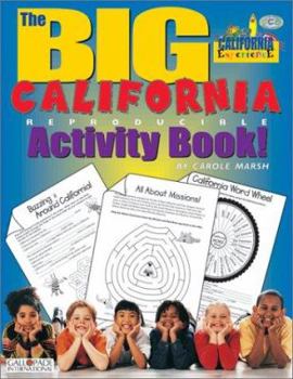 Hardcover The Big California Reproducible Activity Book! (The California Experience) Book