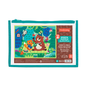 Misc. Woodland Picnic 12 Piece Pouch Puzzle Book