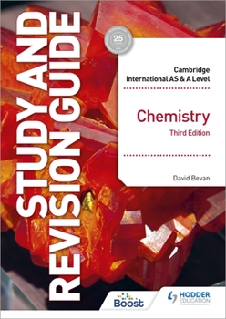 Paperback Cambridge International As/A Level Chemistry Study and Revision Guide Third Edition: Hodder Education Group Book