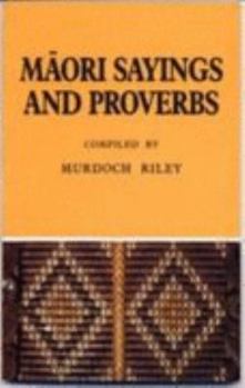 Paperback Ma¯ori sayings and proverbs Book