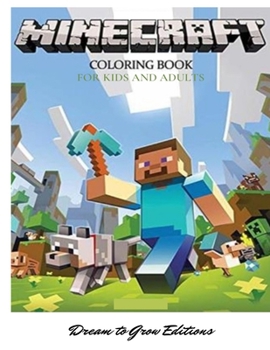 Paperback Minecraft: Coloring book for kids and adults Book